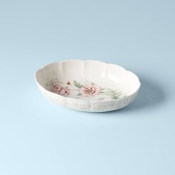 Lenox Fine Lenox Fine Butterfly Meadow Scalloped Oval Baker