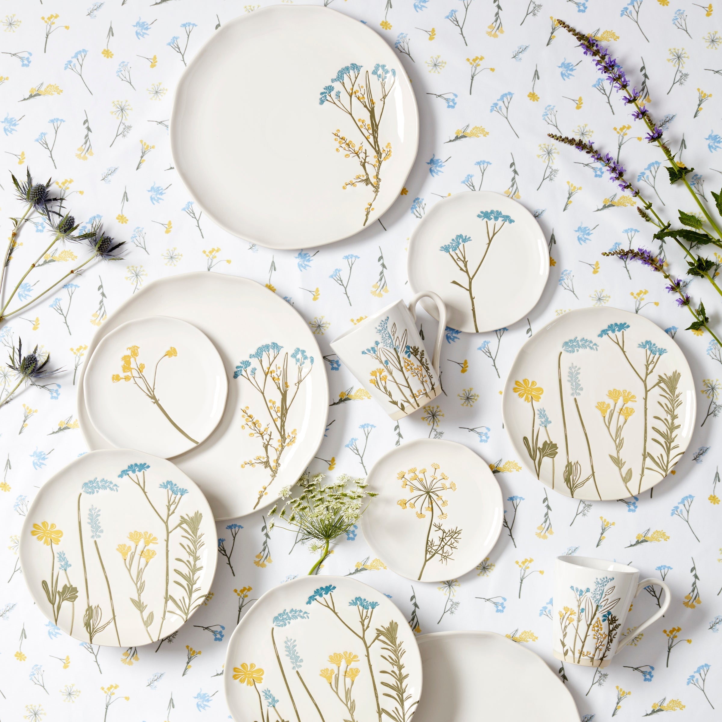 Lenox Fine Lenox Fine Wildflowers Dinner Plates, Set of 4 - Image 9