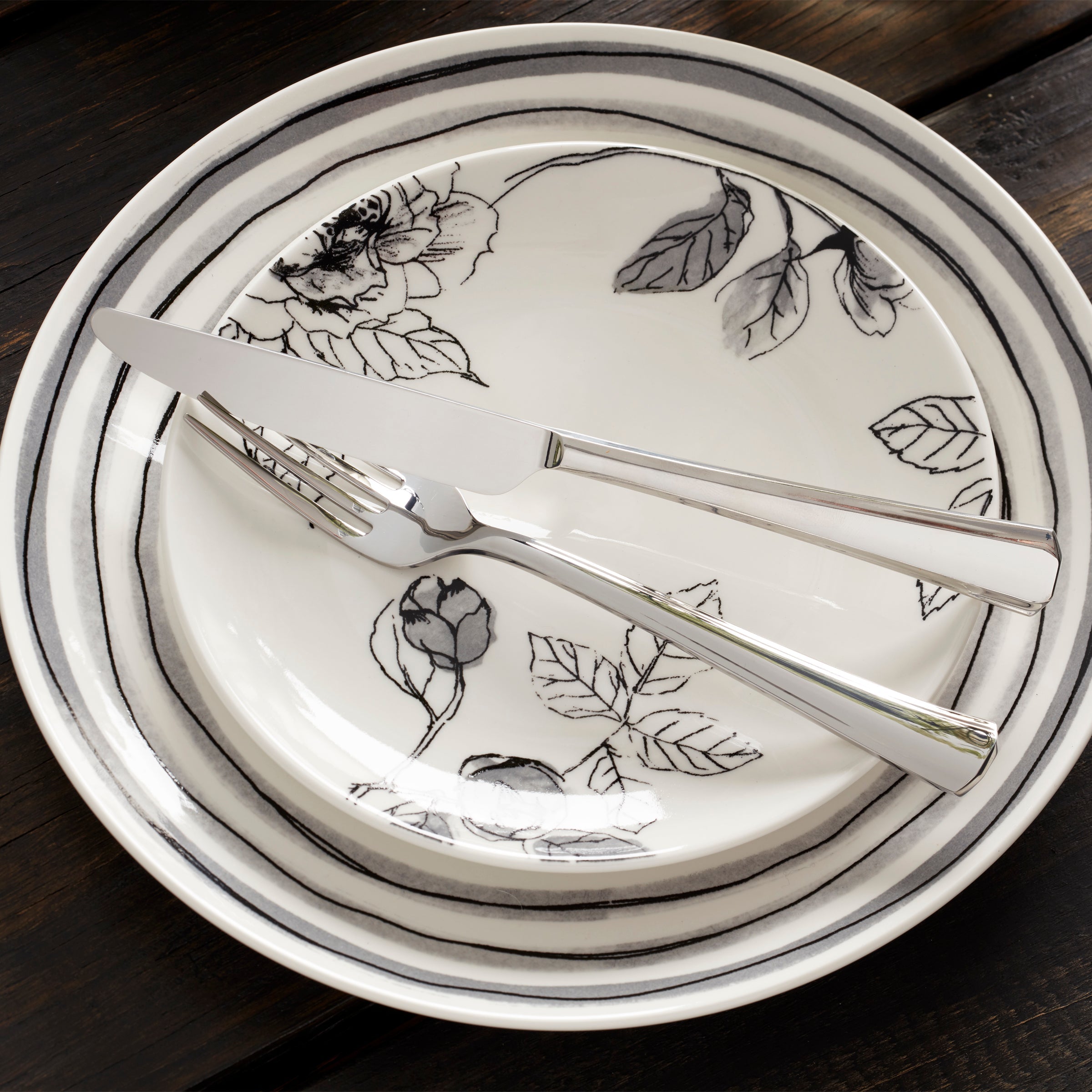 Lenox Fine Lenox Fine Sketchbook 12-Piece Dinnerware Set - Image 6