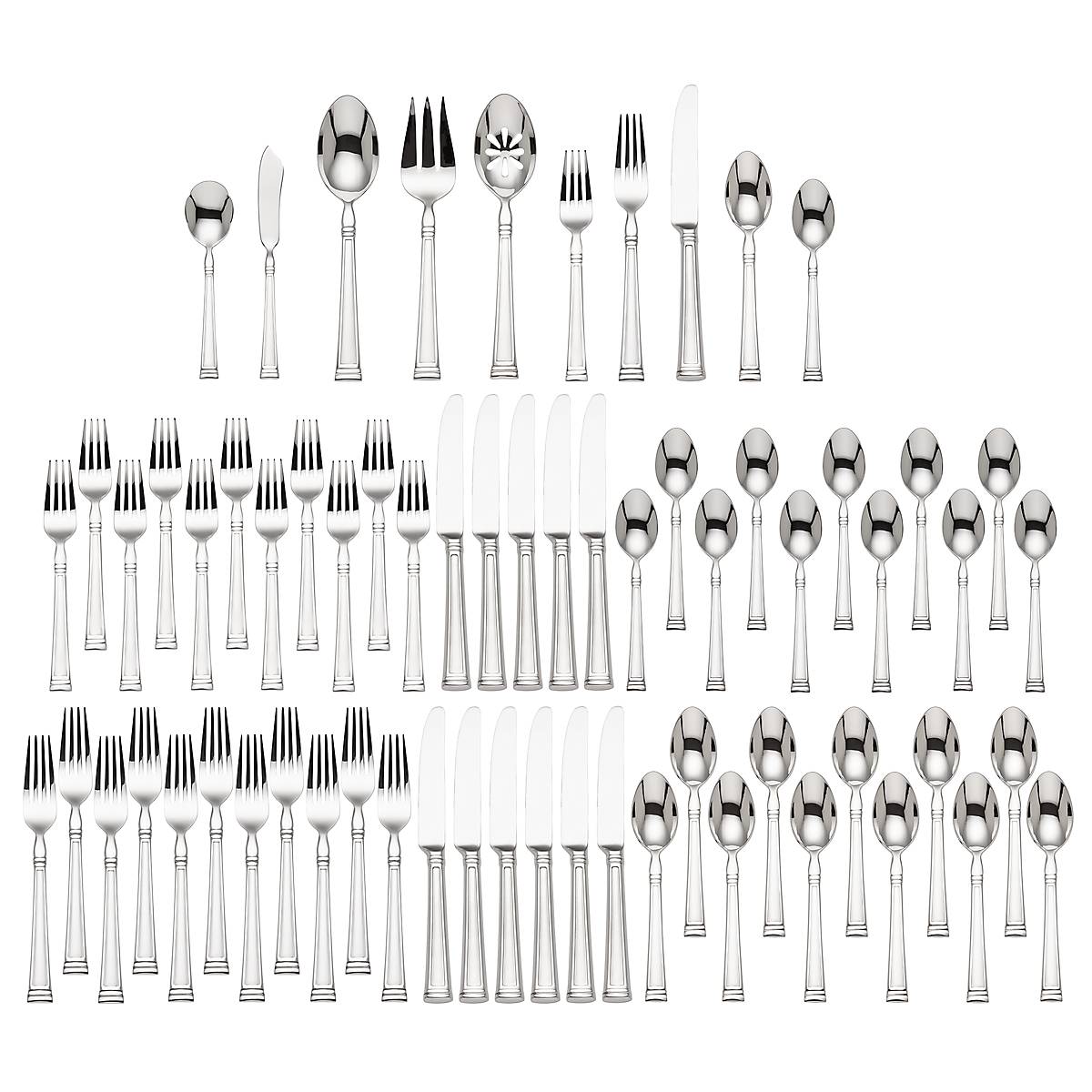 Lenox Fine Lenox Fine Esquire 65-Piece Flatware Set - Image 2