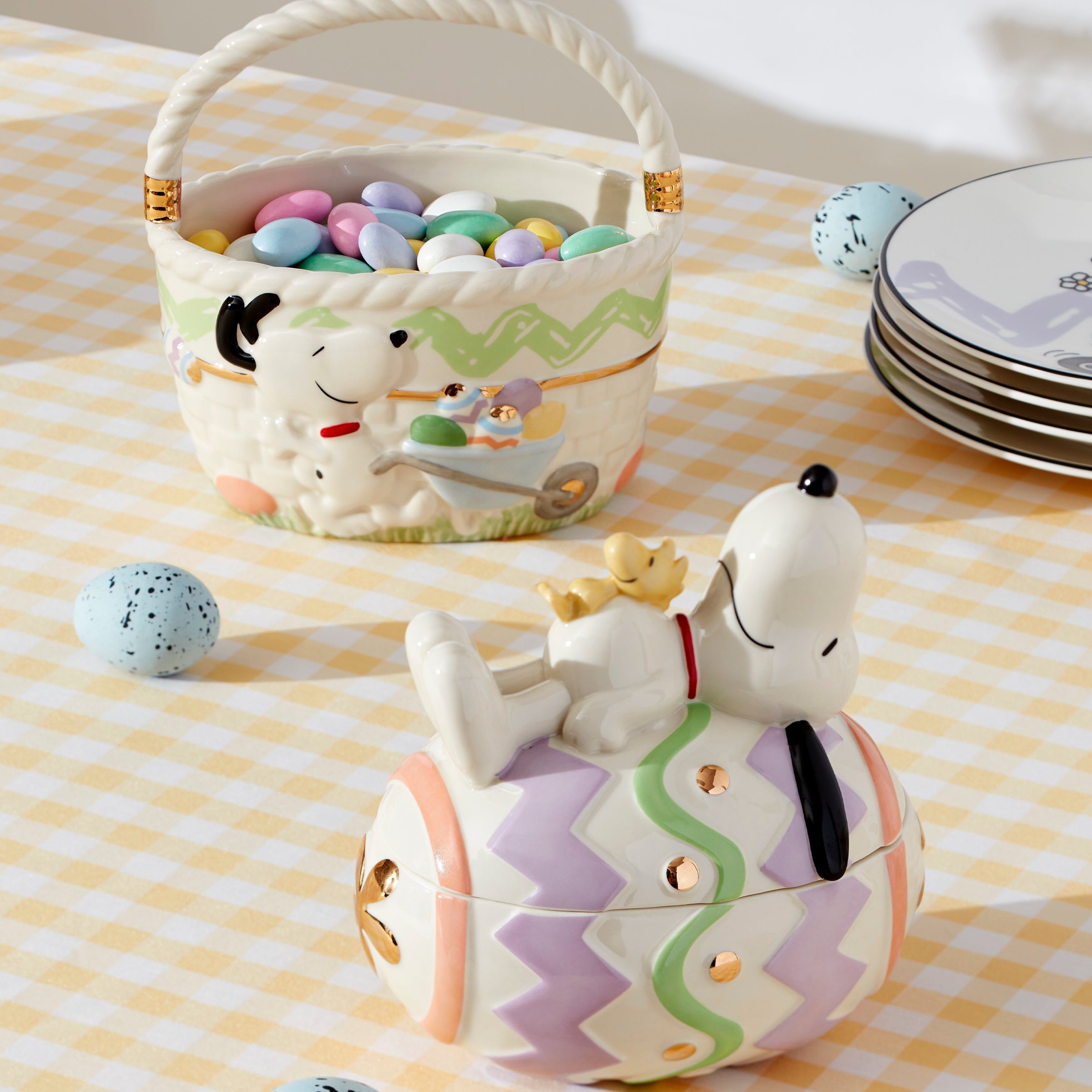 Lenox Fine Lenox Fine Snoopy Easter Covered Candy Dish - Image 6