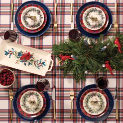 Alternative view of Lenox Fine Lenox Fine Winter Greetings Salad Plates, Set of 4