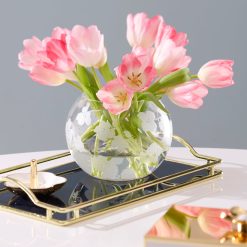 Alternative view of Lenox Fine Lenox Fine Spring Pansies Glass Petite Rose Bowl