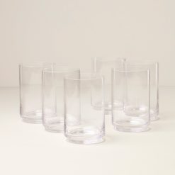 Lenox Fine Lenox Fine Tuscany Stackable Glass Coolers, Set of 6