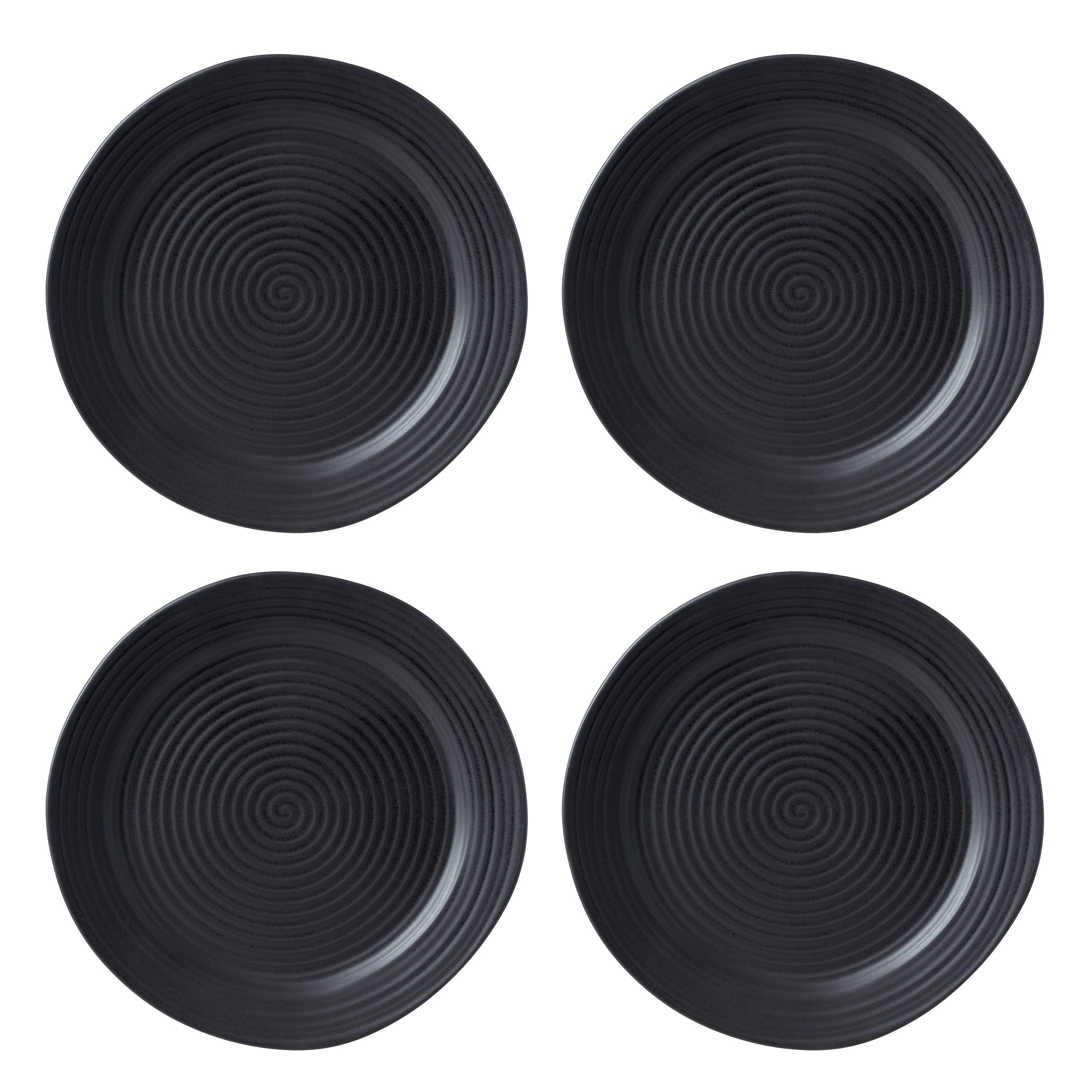 Lenox Fine Lenox Fine Ridge Black 12-Piece Dinnerware Set - Image 10