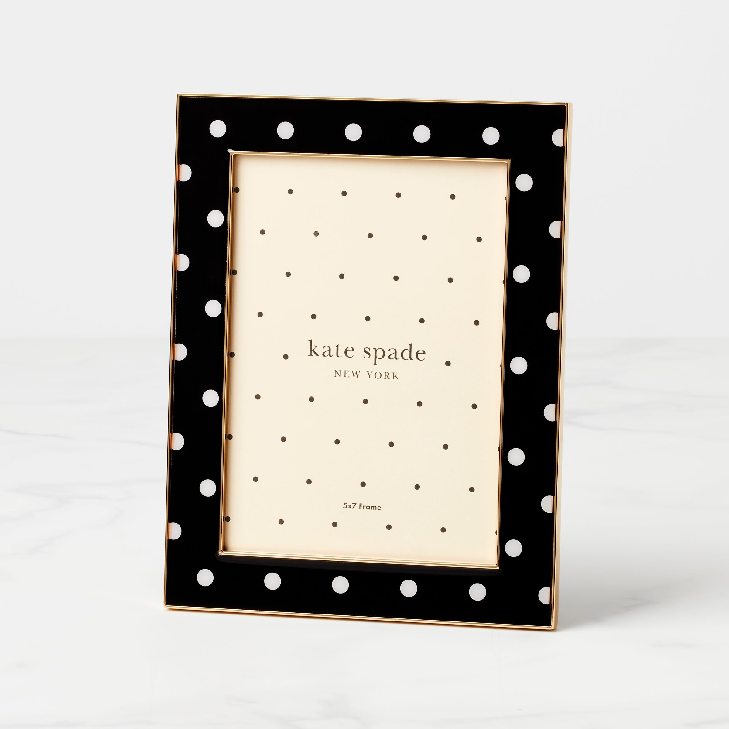Lenox Fine Lenox Fine Sitting Pretty Dot 5x7 Photo Frame