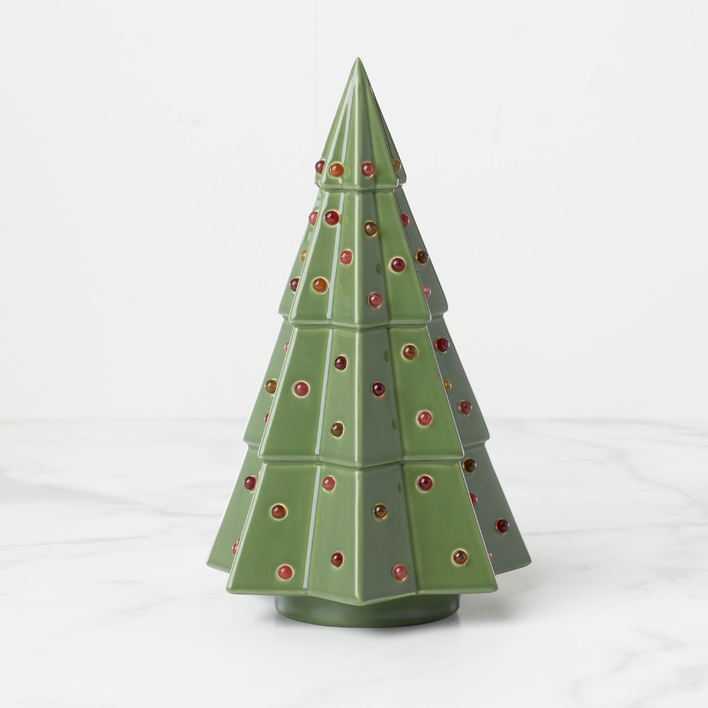 Lenox Fine Lenox Fine Evergreen Large Lit Tree Figurine - Image 2