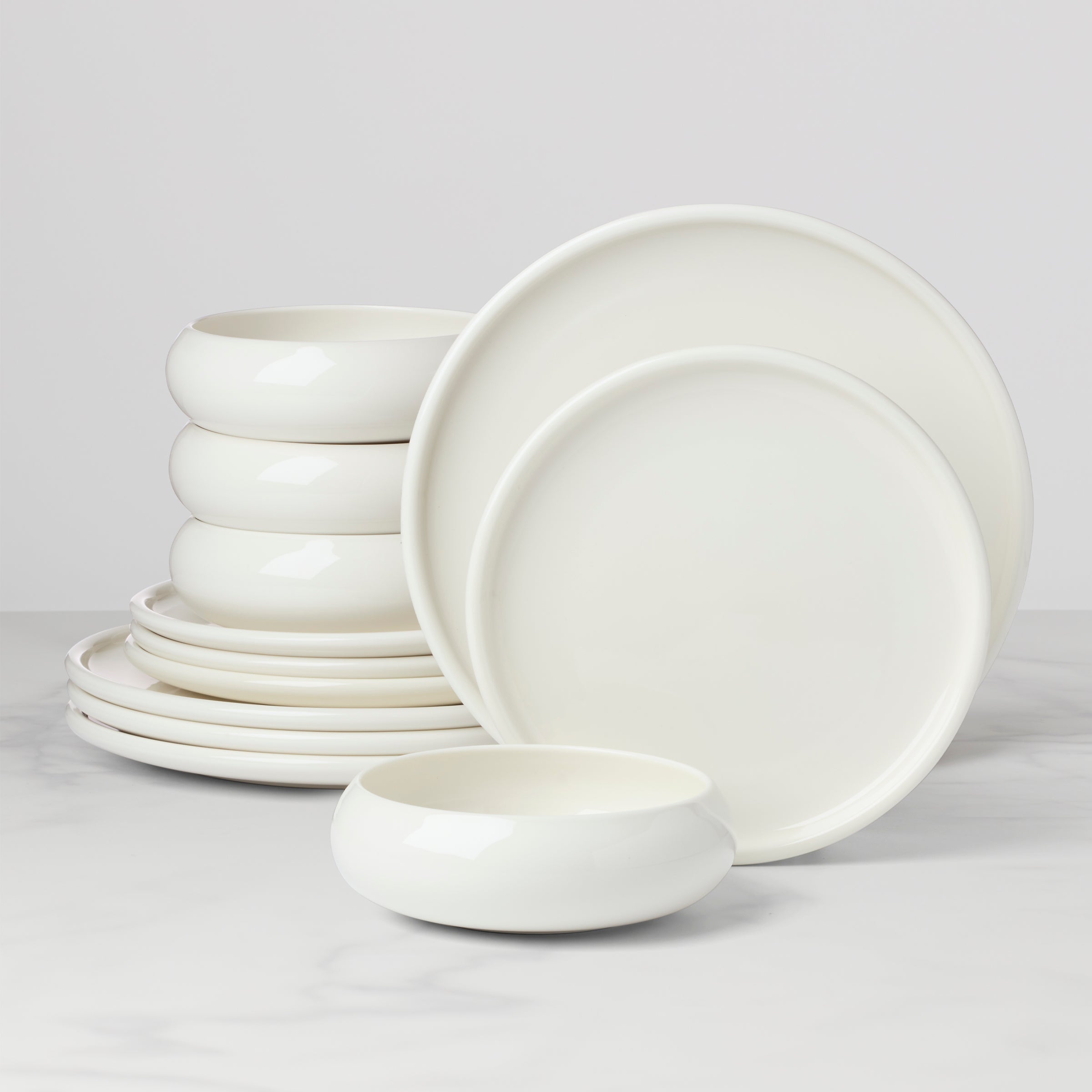 Lenox Fine Lenox Fine Quirk 12-Piece Dinnerware Set