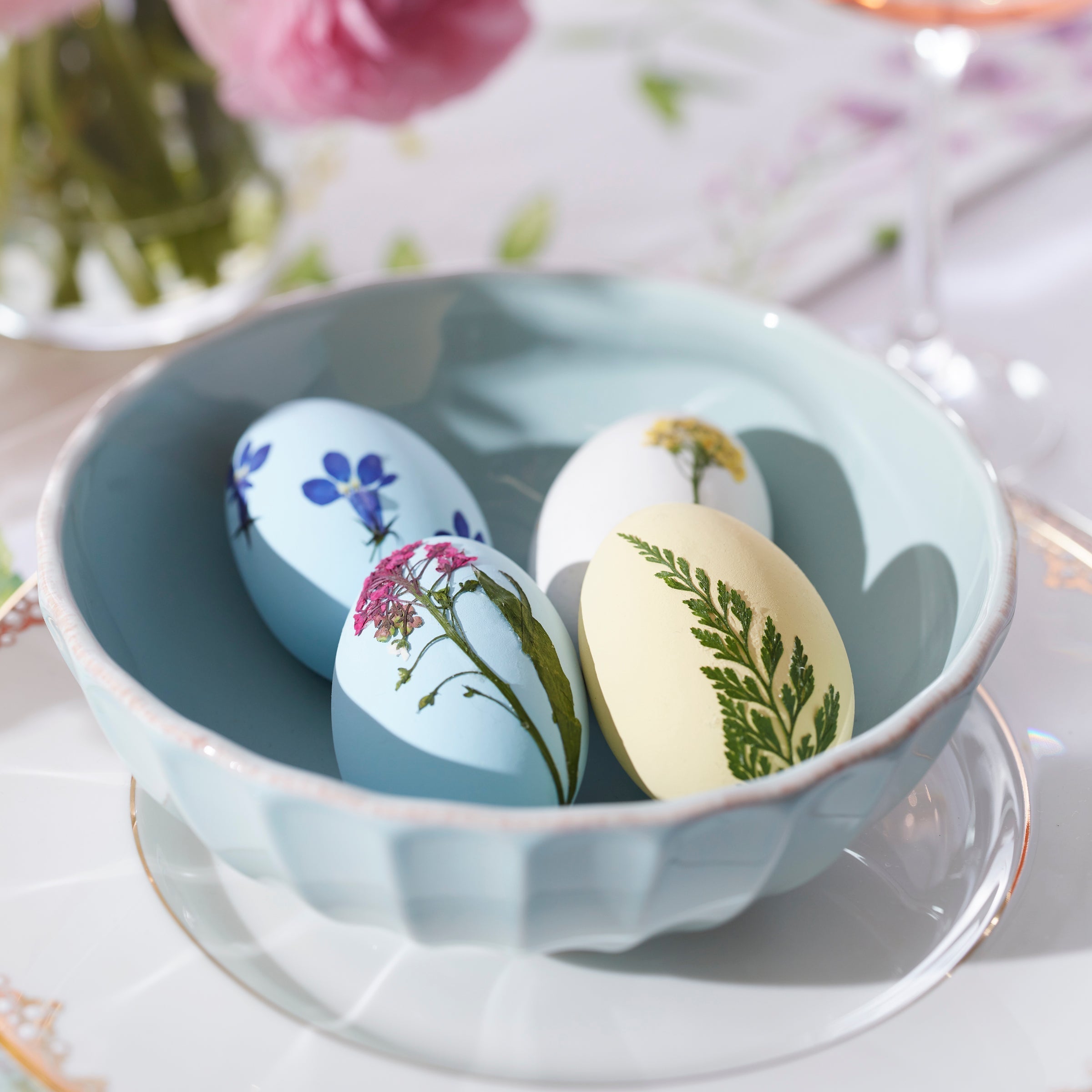Lenox Fine Lenox Fine French Perle Scallop Ice Blue 12-Piece Dinnerware Set - Image 6