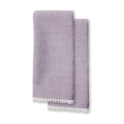 Lenox Fine Lenox Fine French Perle Violet Dinner Napkins, Set of 2