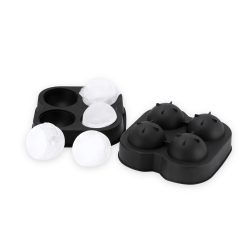 Alternative view of Lenox Fine Lenox Fine Black 4 Sphere Silicone Ice Mold