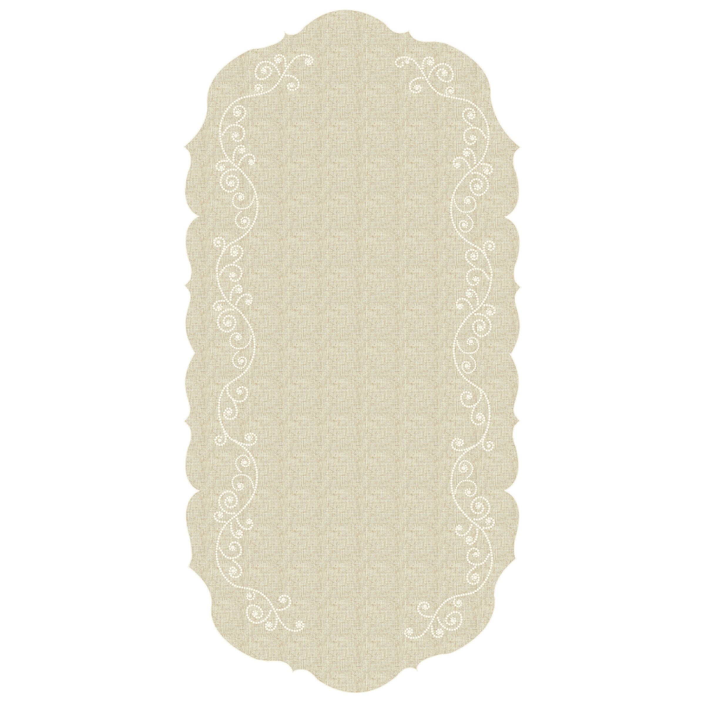 Lenox Fine Lenox Fine French Perle Linen Centerpiece Table Runner