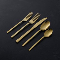 Alternative view of Lenox Fine Lenox Fine Allay Champagne 20-Piece Flatware Set