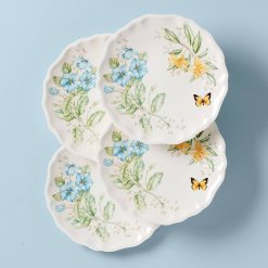 Lenox Fine Lenox Fine Butterfly Meadow Melamine Dinner Plates, Set of 4