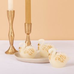 Alternative view of Lenox Fine Lenox Fine Swan Candles, Set of 3