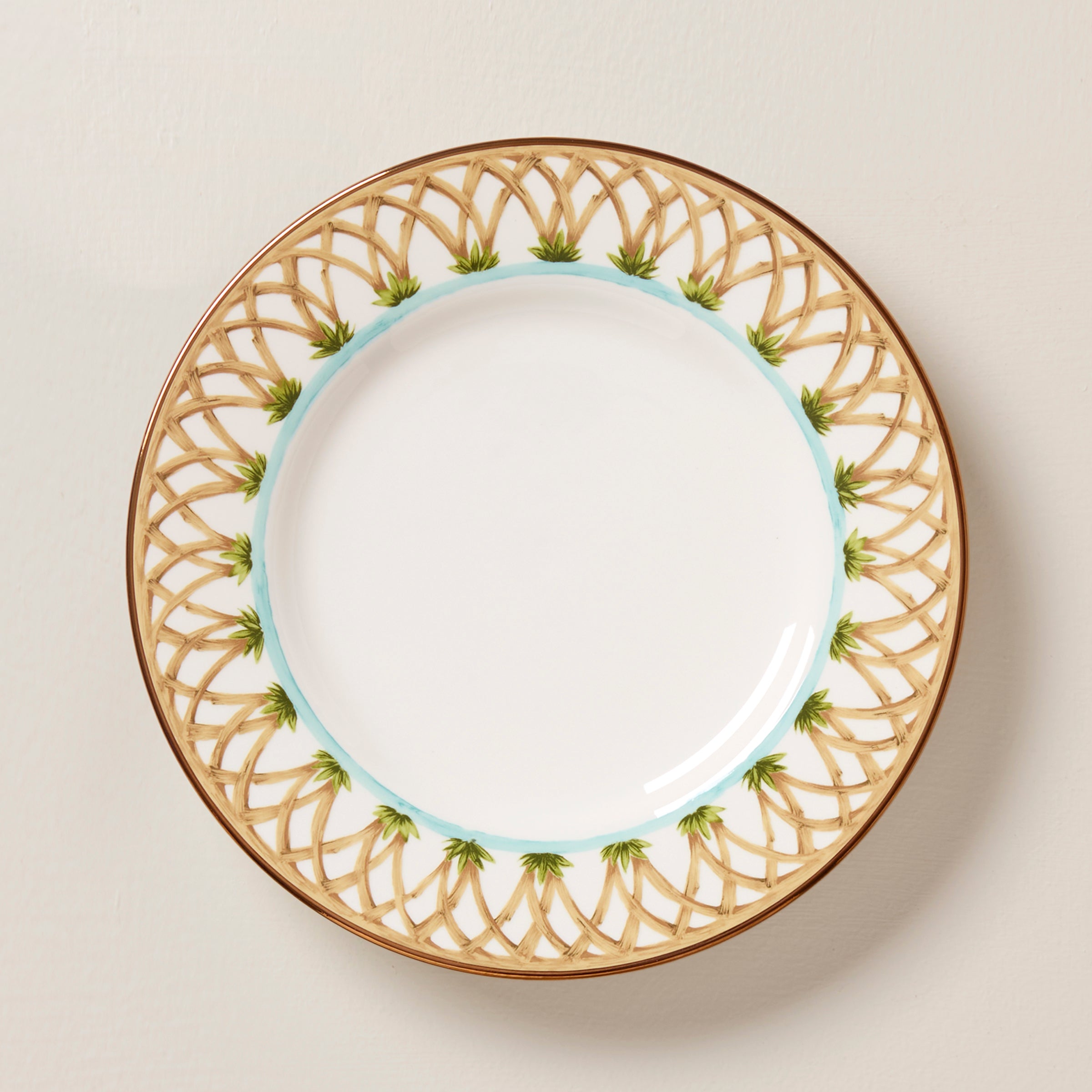 Lenox Fine Lenox Fine British Colonial Bamboo Accent Plate