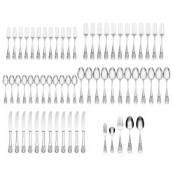 Alternative view of Lenox Fine Lenox Fine Chestnut Ridge 65-Piece Flatware Set