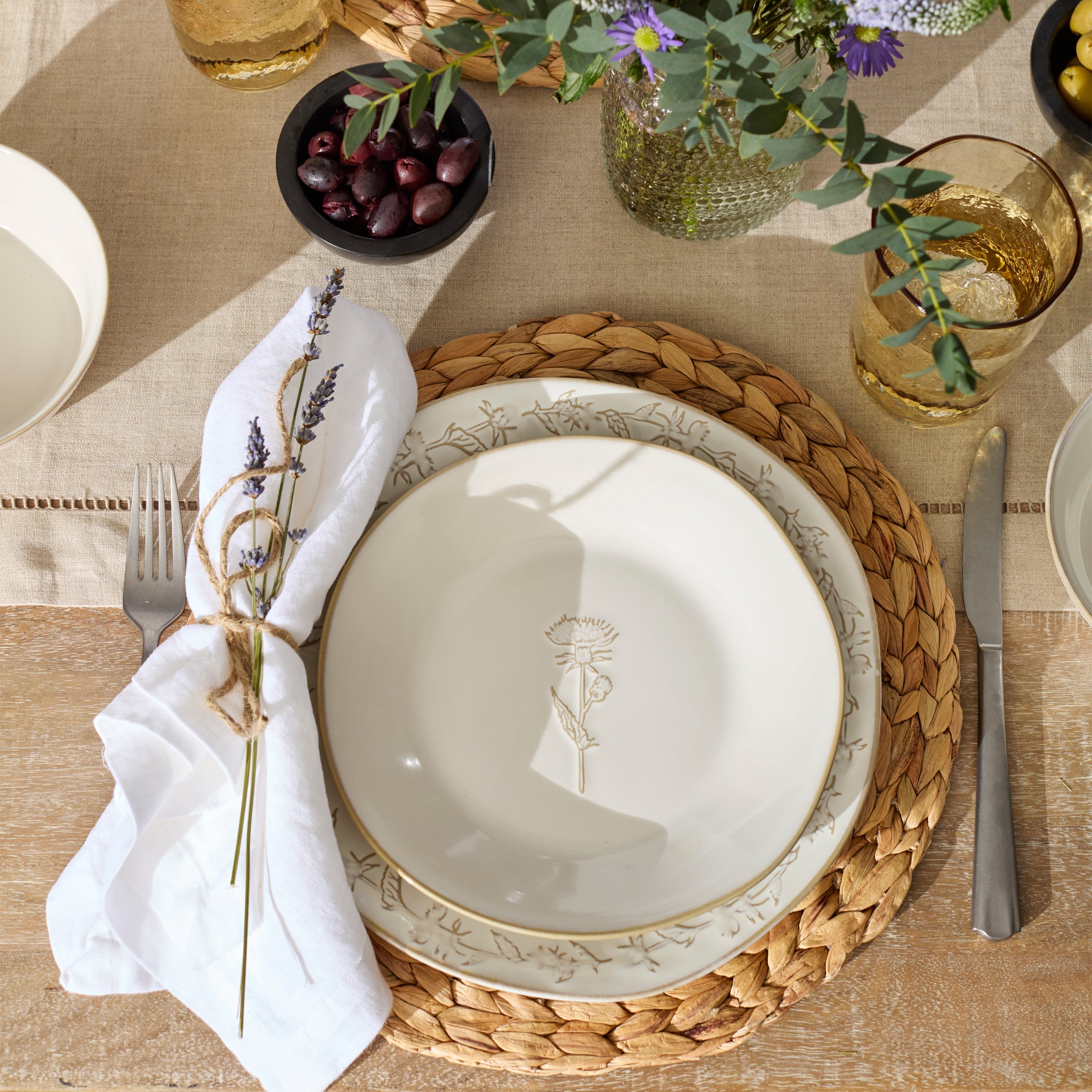 Lenox Fine Lenox Fine Homespun 16-Piece Dinnerware Set - Image 8