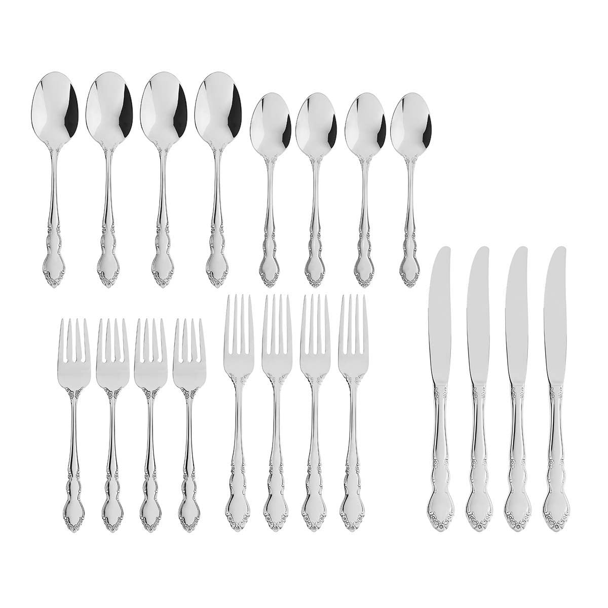 Lenox Fine Lenox Fine Dover 20-Piece Flatware Set - Image 4
