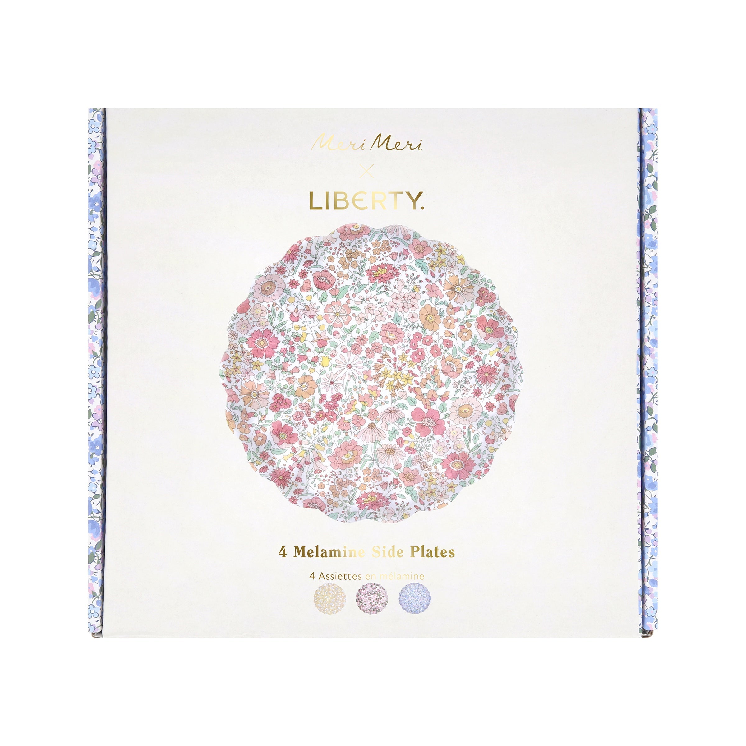 Lenox Fine Lenox Fine Meri Meri X Liberty Floral Melamine Small Plate, Set of 4 - Image 9