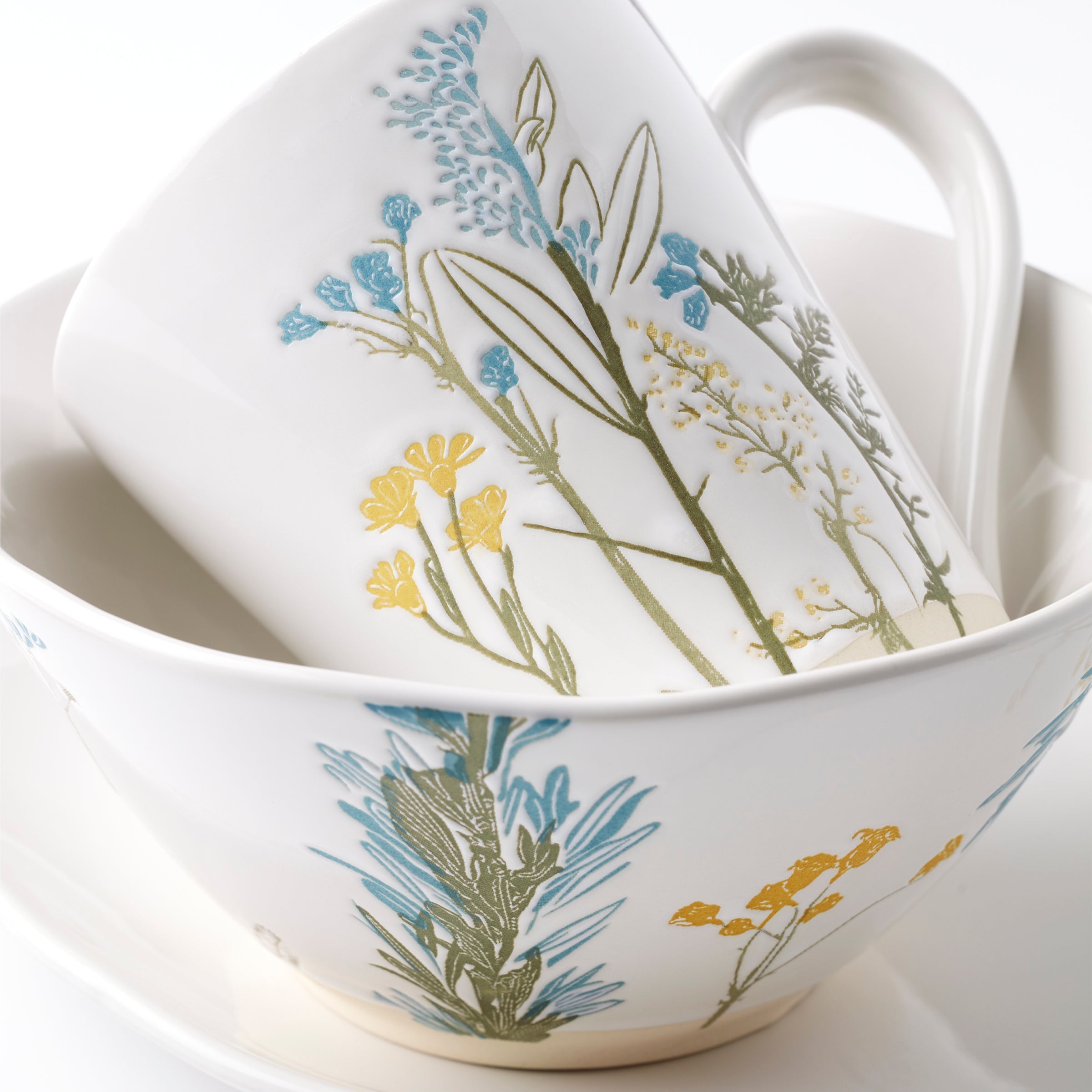 Lenox Fine Lenox Fine Wildflowers Mugs, Set of 4 - Image 3