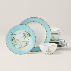 Lenox Fine Lenox Fine British Colonial Tradewind 12-Piece Dinnerware Set
