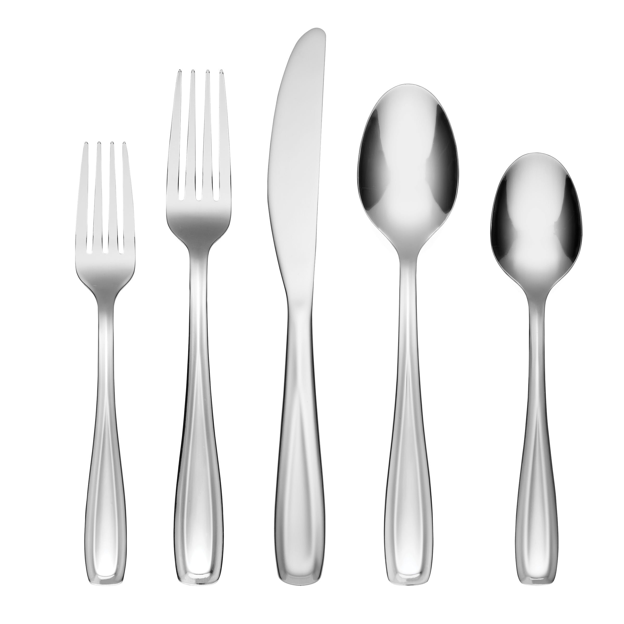Lenox Fine Lenox Fine Waylen 40-Piece Flatware Set with Rustic Caddy