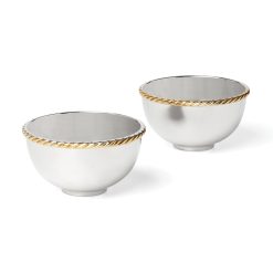 Lenox Fine Lenox Fine Roseland Nut Bowls, Set of 2