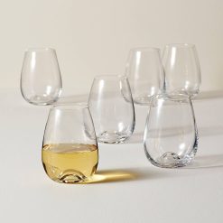 Alternative view of Lenox Fine Lenox Fine Tuscany Classics Stemless Wine Glasses, Set of 6
