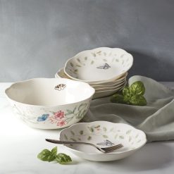 Alternative view of Lenox Fine Lenox Fine Butterfly Meadow 7-Piece Bowl Set