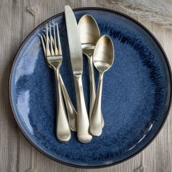 Lenox Fine Lenox Fine Eloquence Champagne Satin 20-Piece Flatware Set
