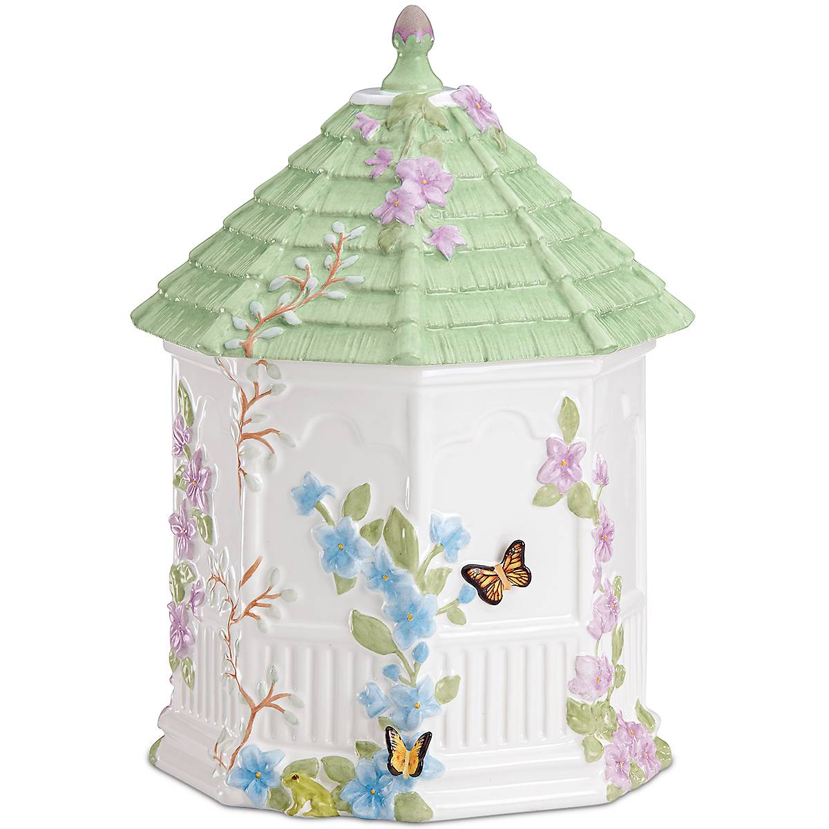 Lenox Fine Lenox Fine Butterfly Meadow Figural Cookie Jar - Image 3