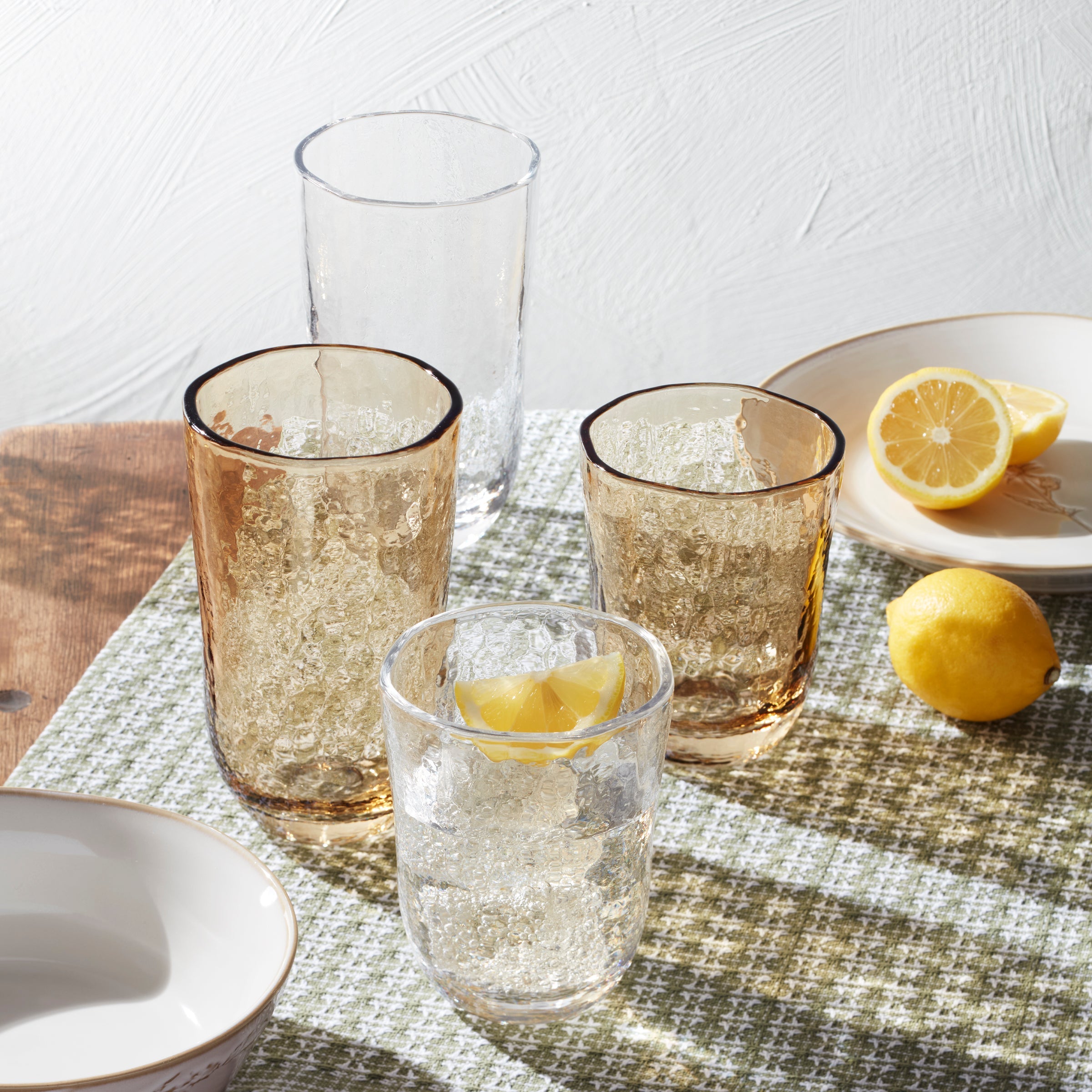 Lenox Fine Lenox Fine Homespun Clear Tall Tumbler - Set Of 4 - Image 3