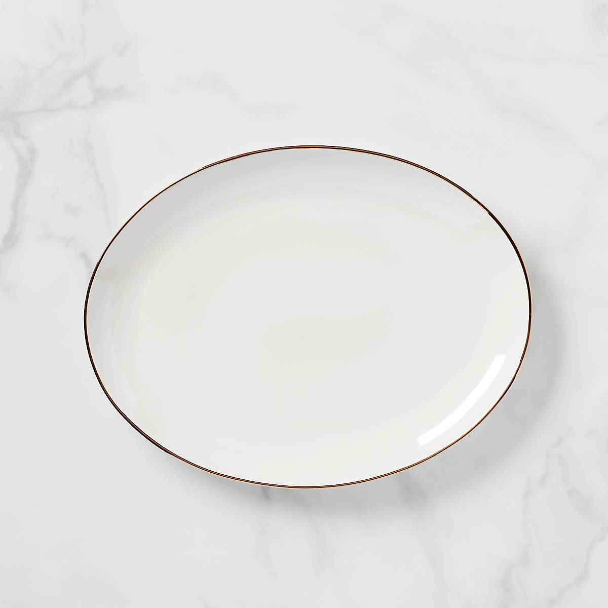 Lenox Fine Lenox Fine Trianna White Serving Platter