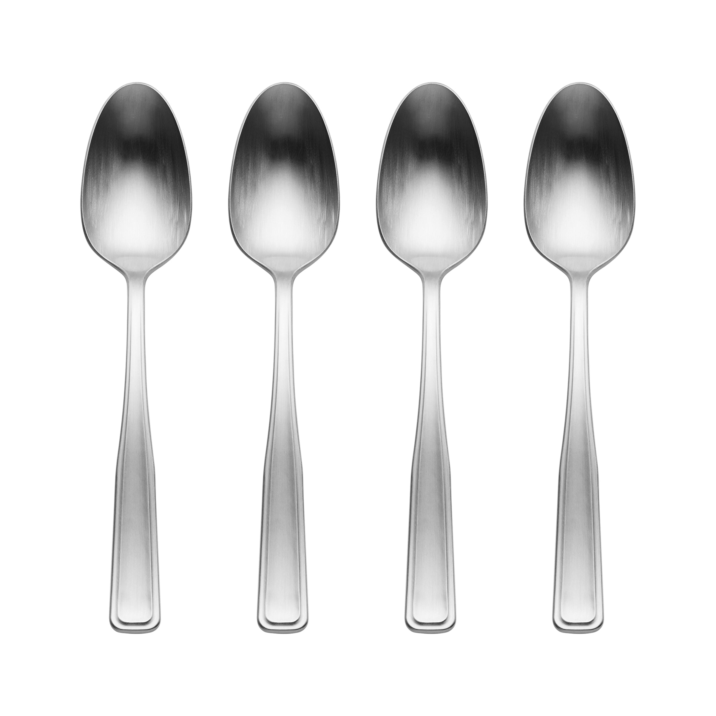 Lenox Fine Lenox Fine Reid Satin Dinner Spoons, Set of 4 - Image 3