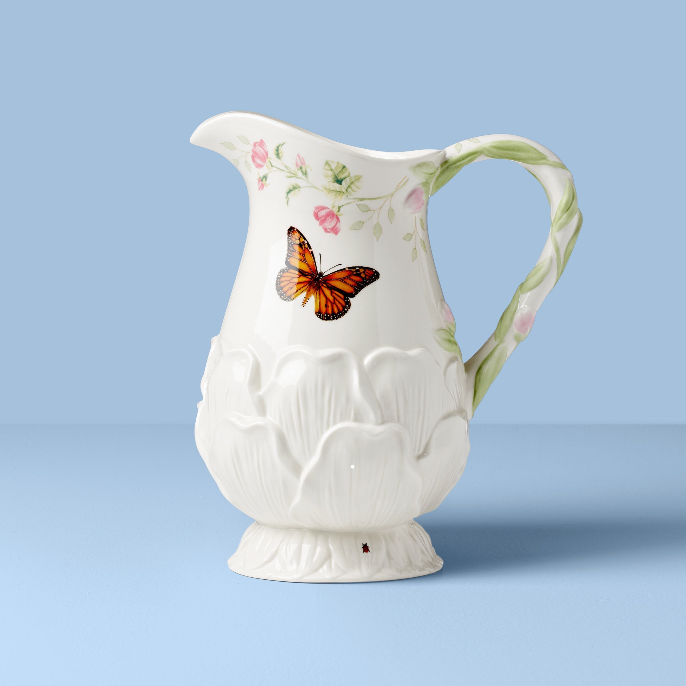 Lenox Fine Lenox Fine Butterfly Meadow Floral Pitcher