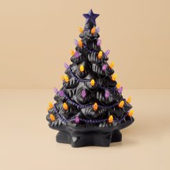 Lenox Fine Lenox Fine Treasured Traditions Black Lit Tree Figurine