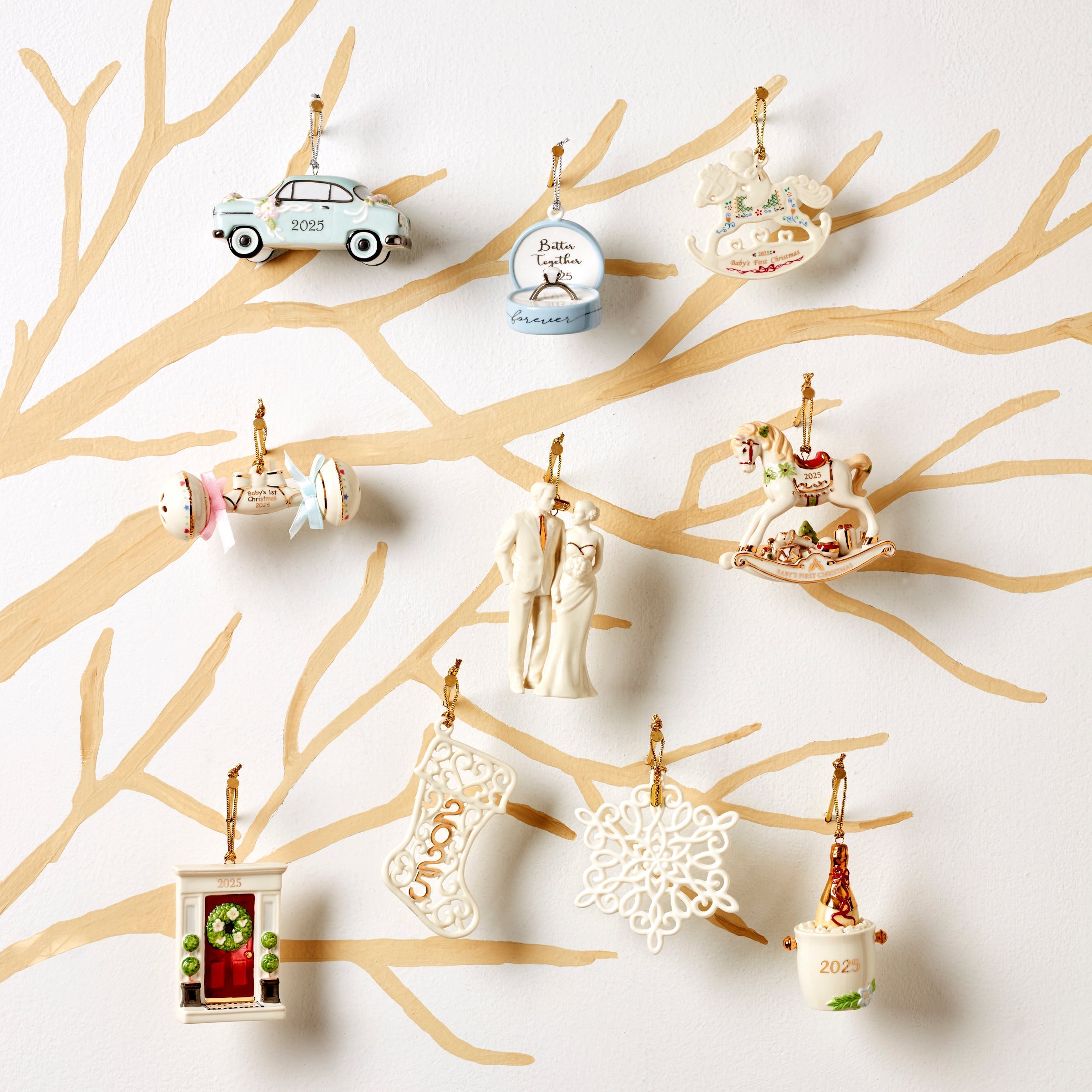 Lenox Fine Lenox Fine 2026 A Year To Remember Stocking Ornament - Image 4