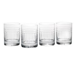 Lenox Fine Lenox Fine Tempo Crystal Double Old Fashion Glasses, Set of 4