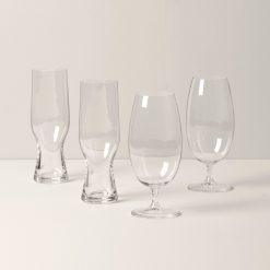 Lenox Fine Lenox Fine Tuscany Classics Assorted Beer Glasses, Set of 4
