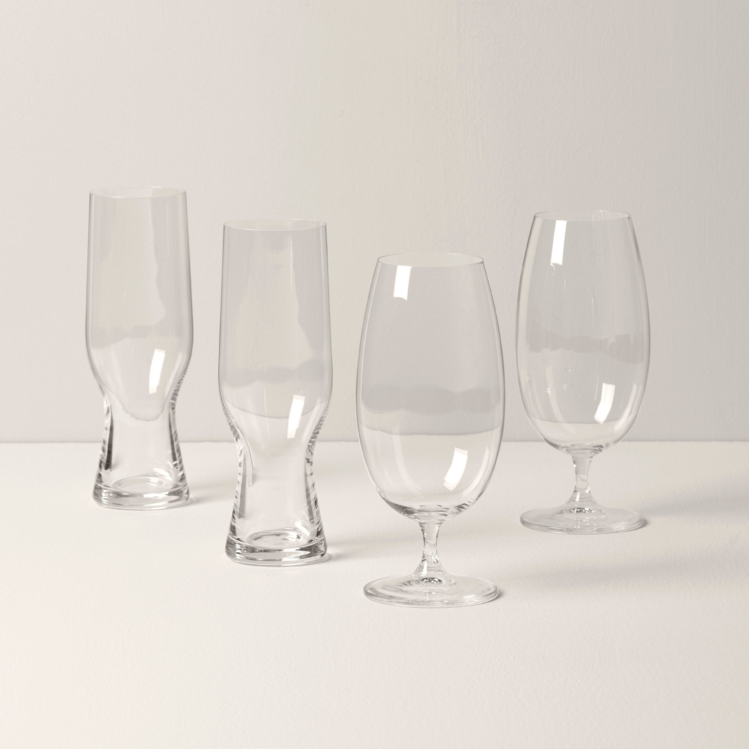 Lenox Fine Lenox Fine Tuscany Classics Assorted Beer Glasses, Set of 4