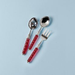 Lenox Fine Lenox Fine Holiday Jewel Spiral 3-Piece Serving Set