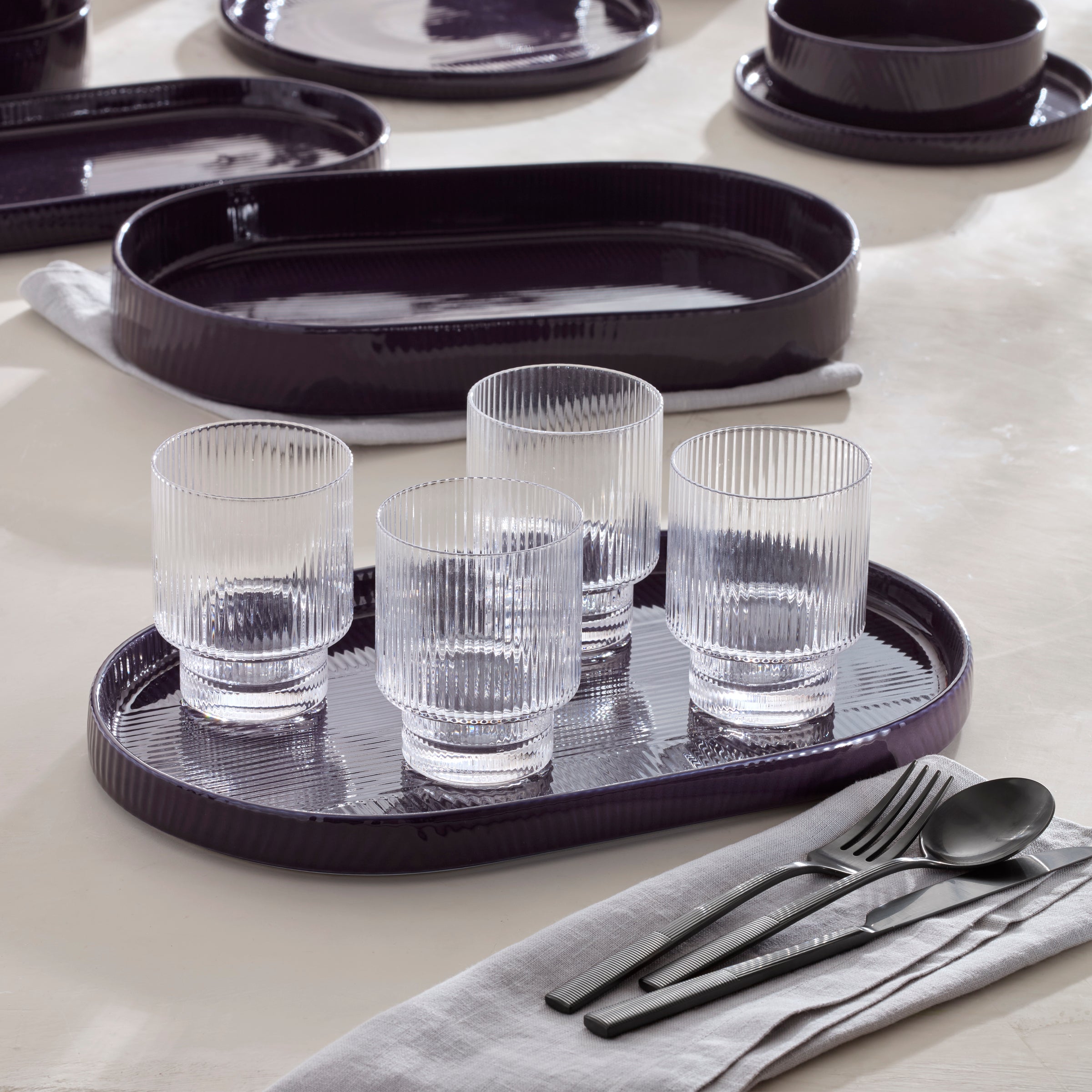 Lenox Fine Lenox Fine Modulus Nightshade 2-Piece Serving Set - Image 5