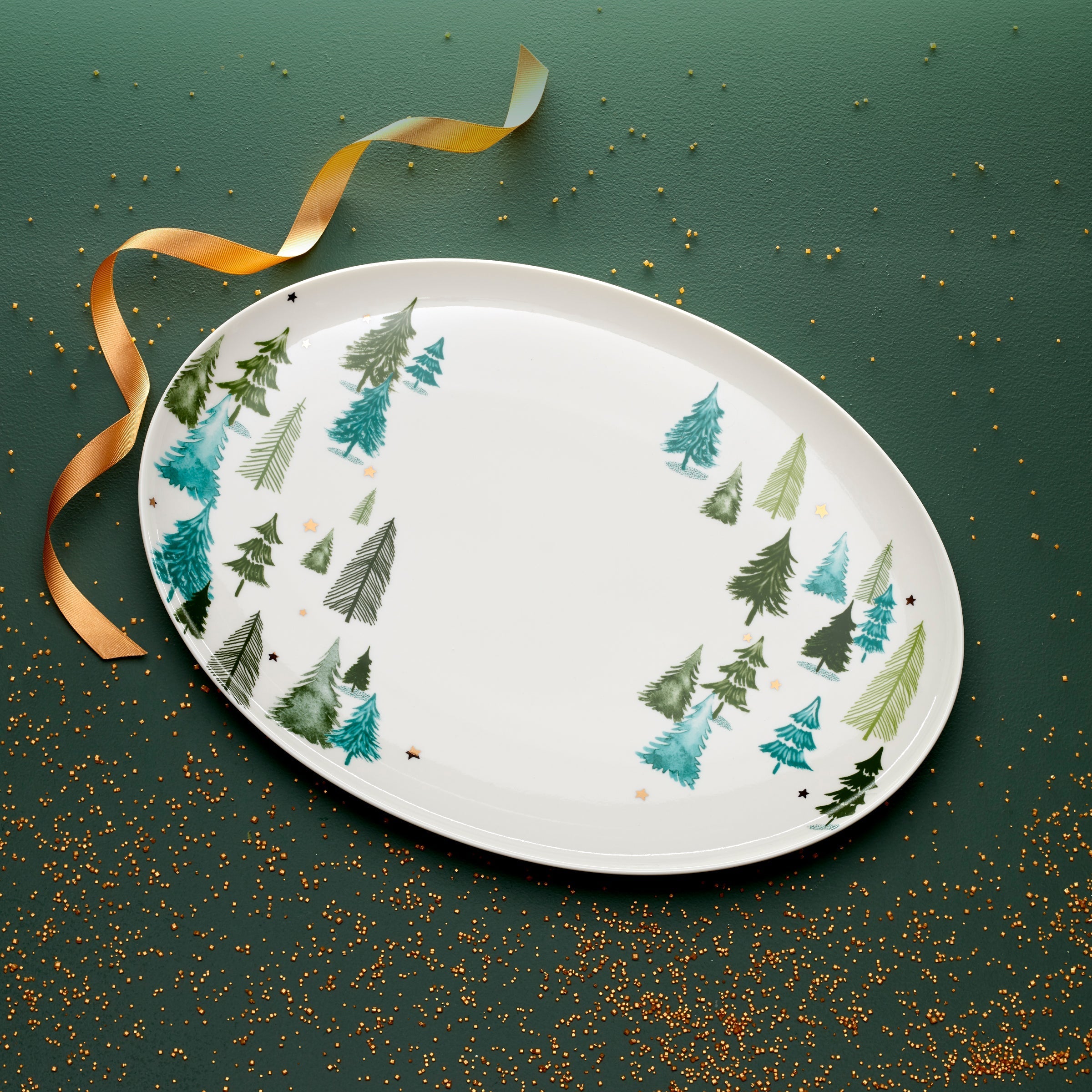 Lenox Fine Lenox Fine Balsam Lane Serving Platter - Image 3
