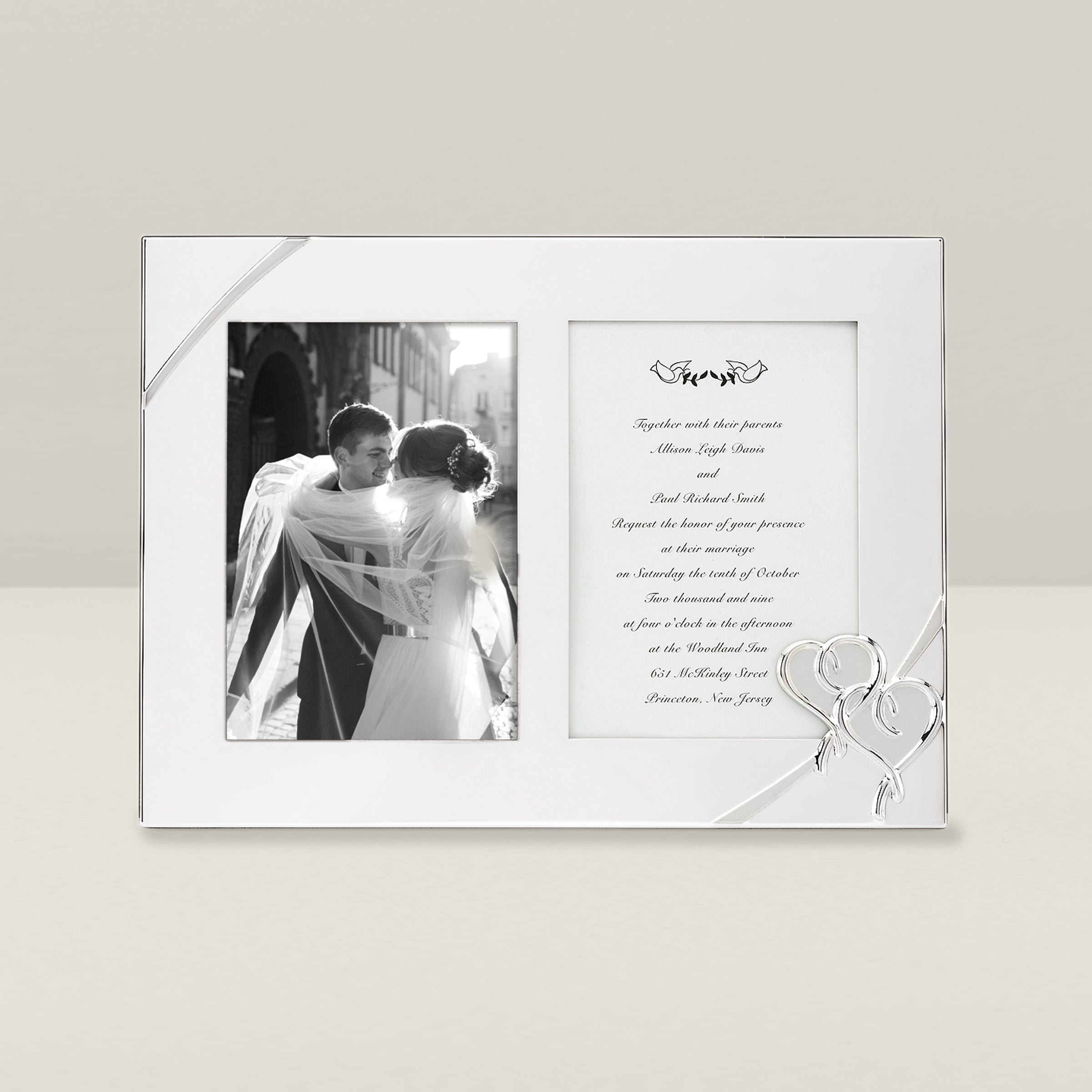 Lenox Fine Lenox Fine True Love Double Invitation Frame