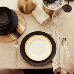 Alternative view of Lenox Fine Lenox Fine LX Collective Black 12-Piece Dinnerware Set