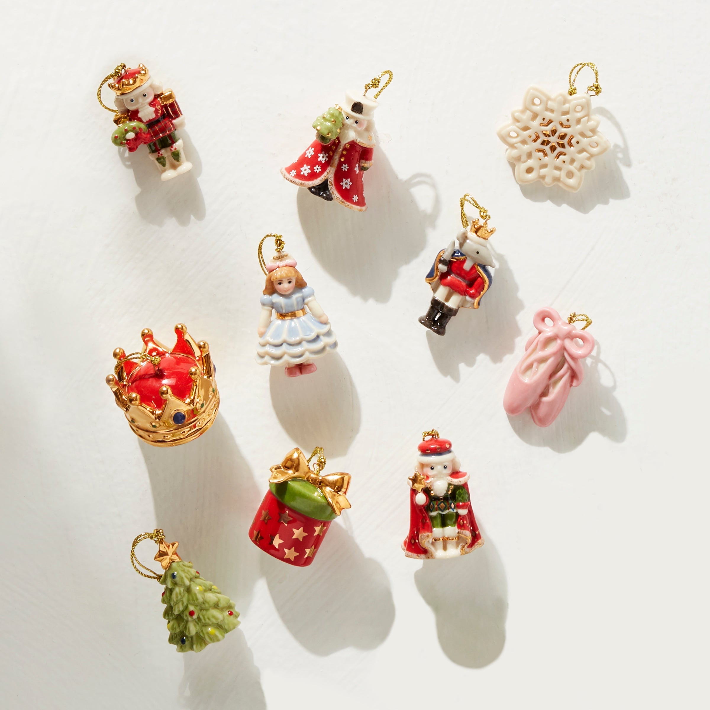 Lenox Fine Lenox Fine The Nutcracker 10-Piece Mini Ornament Set - Image 4
