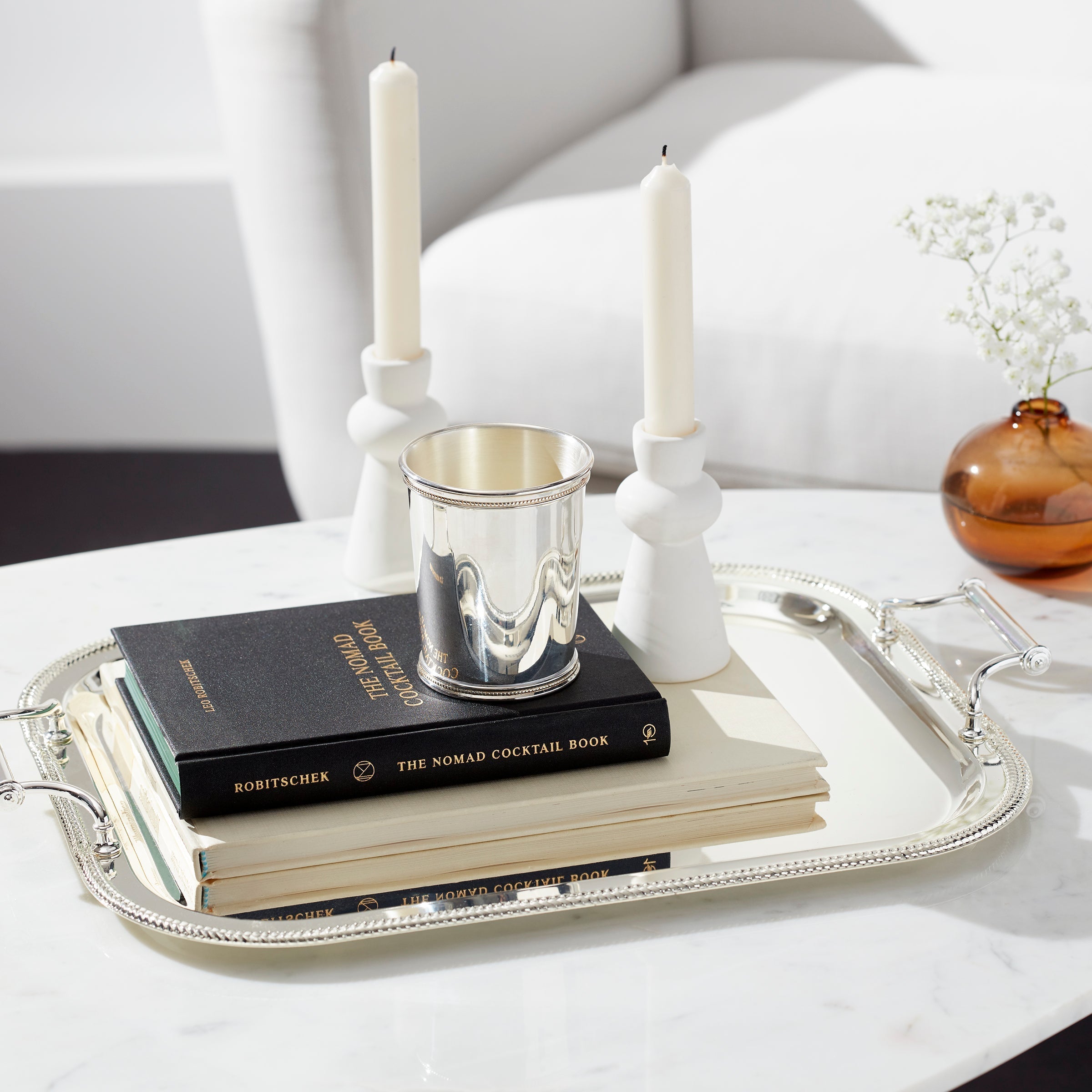 Lenox Fine Lenox Fine Silverplate Rectangular Tray With Handles - Image 4