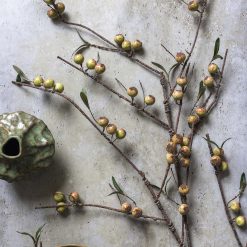 Lenox Fine Lenox Fine Artificial Rosehip Stem, Dappled