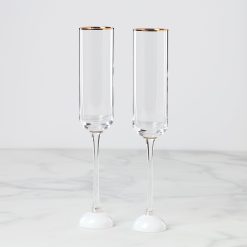 Lenox Fine Lenox Fine Happily Ever After Toasting Flutes, Set of 2